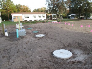 septic tanks